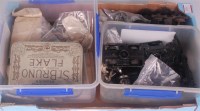 Lot 330 - A small tray of mainly 0 gauge spares...