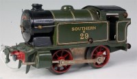 Lot 333 - Hornby 1931-3 SR green clockwork No. 1 tank...