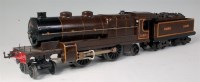 Lot 341 - Hornby 1930-4 brown 3E6v AC 4-4-2 Riviera blue...