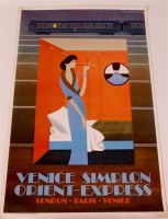 Lot 75 - Fix-Masseau 1981 print advertising the Venice...