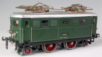 Lot 377 - Swiss Buko green 2-4-2 electric loco with twin...