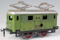 Lot 378 - Swiss Buko green 0-4-0 clockwork loco with...