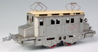 Lot 383 - French Hornby postwar green 2-4-2 SNCF 20v AC...