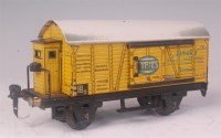 Lot 407 - Marklin 4 wheel yellow 'Fyffes' banana van...