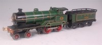 Lot 411 - Bing 1929/32 green LNER electric 4-4-0 Mercury...