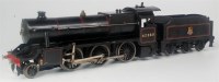 Lot 436 - Bassett-Lowke black live steam BR Stanier...