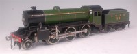 Lot 439 - Basett-Lowke green clockwork LNER Gresley...