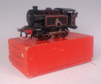 Lot 444 - Hornby 1954-60 BR black clockwork 0-4-0 Type 4-...