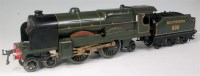 Lot 336 - Hornby 1936-41 SR green clockwork 4-4-2 No. 3C...