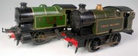 Lot 349 - Hornby 1931-2 green GWR clockwork 0-4-0 M3...