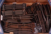 Lot 486 - A tray of Hornby mainly 3 rail electric track...