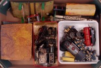 Lot 490 - A large tray of mainly Hornby items for spares...