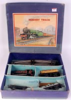 Lot 493 - Hornby 1947-54 No. 201 LMS tank goods set...