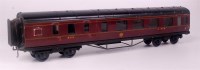 Lot 505 - An Exley side corridor LMS brake 3rd coach No....