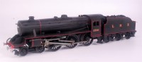 Lot 510 - A fine scale 2 rail model of a black 5 engine...