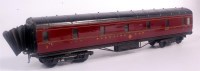 Lot 525 - An Exley LMS composite sleeping car completely...