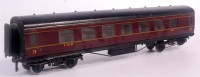 Lot 526 - An Exley LMS side corridor 3rd coach No. 58712,...