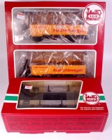 Lot 543 - LGB 39250 and 49090 wagon sets, total 4 wagons...