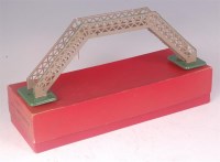 Lot 547 - Hornby 1949-52 No. 1 footbridge, grey enamel,...