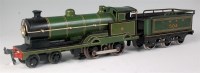 Lot 373 - Bing 1930s green LNER 4-4-0 electric loco with...