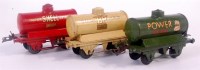 Lot 570 - Hornby 1934-6 cream large letters BP petrol...