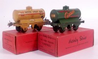 Lot 575 - Hornby 1934-41 green Castrol oil tank wagon...