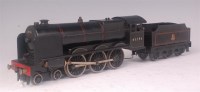 Lot 405 - Bassett-Lowke BR black live steam 4-6-0 Super...