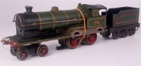 Lot 451 - Bing electric 4-4-0 green Mercury No. 3433...