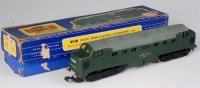 Lot 606 - A Hornby Dublo 3232 3-rail BR green Co-Co...