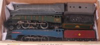 Lot 624 - 3 Hornby Dublo class A4 engines and tenders...