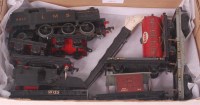 Lot 644 - Hornby Dublo EDL7 LMS black tank engine,...