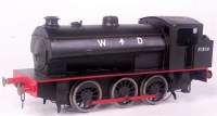 Lot 498 - A brass kit built model of an Austerity 0-6-0...