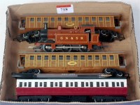 Lot 718 - Hornby Railway stock ex Railway Children set 0-...