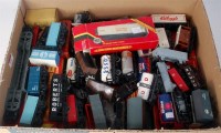 Lot 720 - Box containing approx 40 wagons, a few in poor...