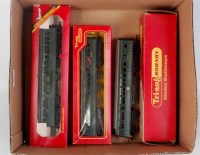 Lot 723 - Triang Hornby R157, R158, and R334 3 car class...