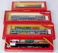 Lot 743 - 2 Triang Hornby R342 Tierwag car transporter,...