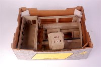 Lot 776 - Tray containing parts for Trix Twin Railway...