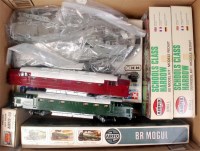 Lot 803 - 8 Airfix & Dapol plastic locomotive kits, 2...