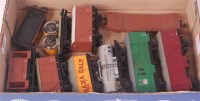 Lot 641 - 10 Hornby Dublo WD6 and D1 wagons, all plastic...