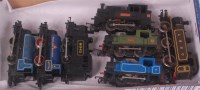 Lot 868 - 6 various Hornby 0-4-0 and a LBSC 0-6-0 tank...