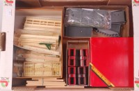 Lot 869 - 12 Hornby grey platform sections boxed (GBG),...