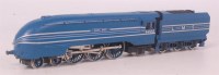 Lot 873 - A Hornby R834 LMS blue streamlined Pacific No....