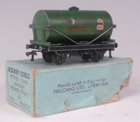 Lot 954 - A Hornby Dublo D1 Power Ethyl tank wagon in a...