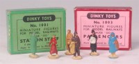 Lot 964 - Dinky Toys 1001 Station Staff and 1003...