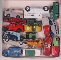 Lot 1918 - 17 repainted or playworn Dinky Toys,various...