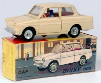 Lot 1934 - French Dinky, 508 DAF33, beige body, red...