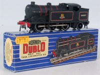 Lot 672 - A Hornby Dublo 3-rail EDL1 tank engine matt...