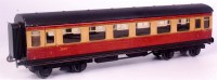 Lot 469 - Bassett-Lowke 'Blood and Custard' BR bogie 1st...