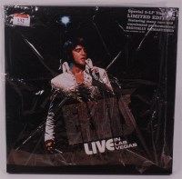 Lot 132 - Live in Las Vegas RCA/ Castle Music ELVIS 108...