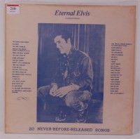 Lot 210 - Eternal Elvis Vol 1 Unknown! (no details on...